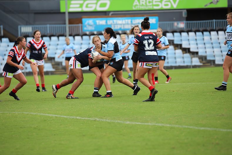 2020 Tarsha Gale Cup – Rnd 6 – Sharks v Roosters (1st Half)