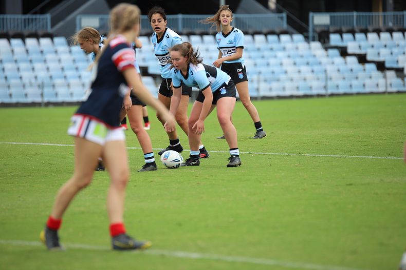 2020 Tarsha Gale Cup – Rnd 6 – Sharks v Roosters (1st Half)