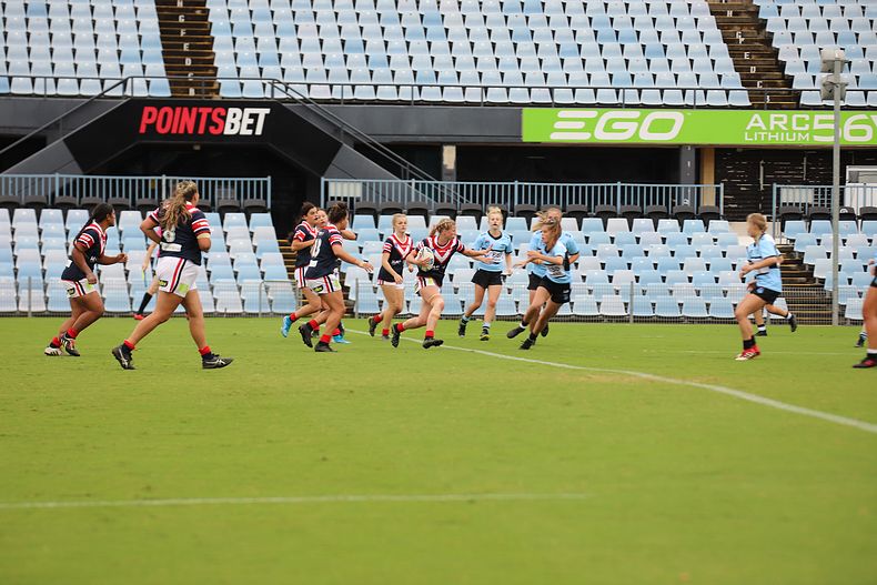 2020 Tarsha Gale Cup – Rnd 6 – Sharks v Roosters (1st Half)