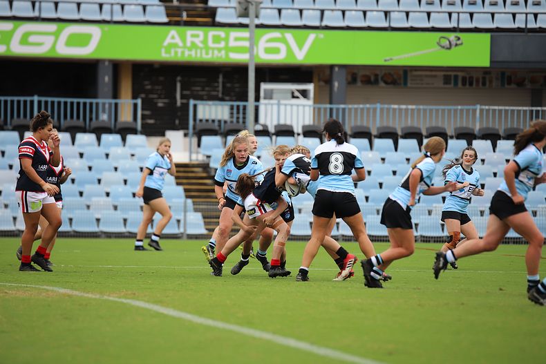 2020 Tarsha Gale Cup – Rnd 6 – Sharks v Roosters (1st Half)