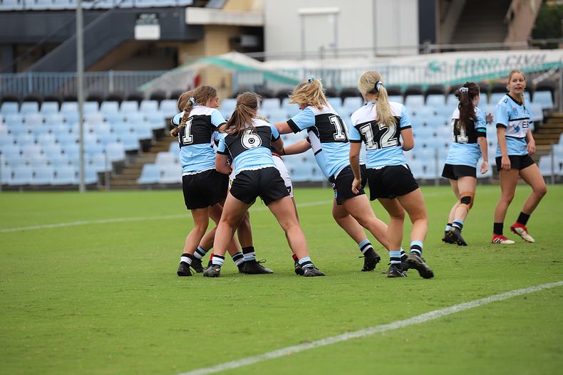 2020 Tarsha Gale Cup – Rnd 6 – Sharks v Roosters (1st Half)