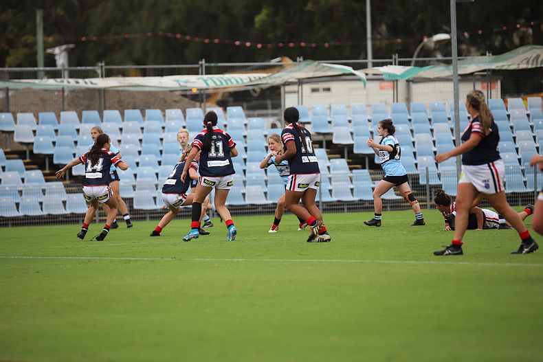 2020 Tarsha Gale Cup – Rnd 6 – Sharks v Roosters (1st Half)