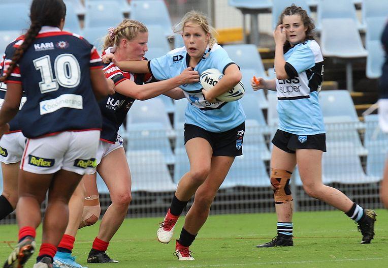 2020 Tarsha Gale Cup – Rnd 6 – Sharks v Roosters (1st Half)