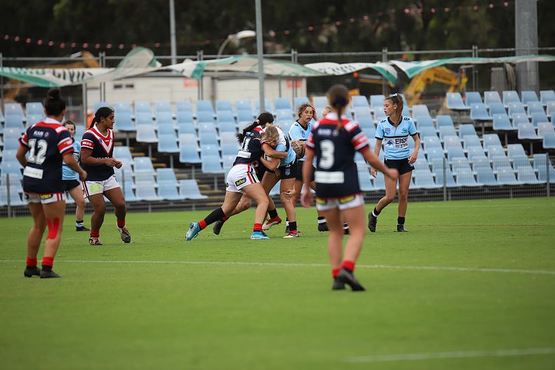 2020 Tarsha Gale Cup – Rnd 6 – Sharks v Roosters (1st Half)