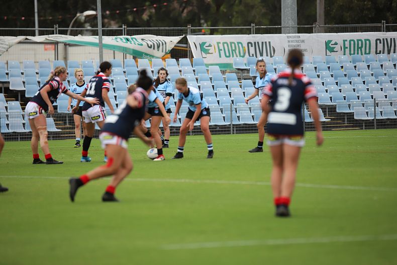 2020 Tarsha Gale Cup – Rnd 6 – Sharks v Roosters (1st Half)