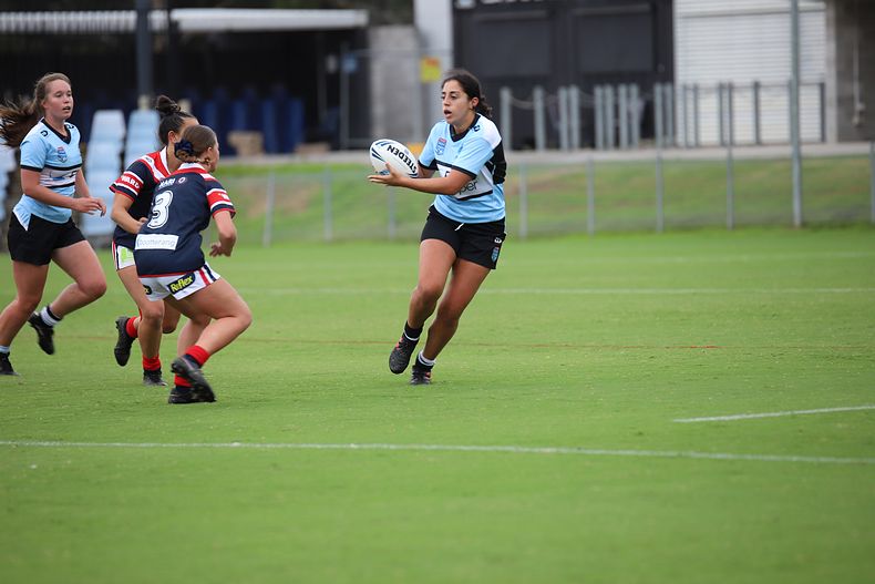 2020 Tarsha Gale Cup – Rnd 6 – Sharks v Roosters (1st Half)