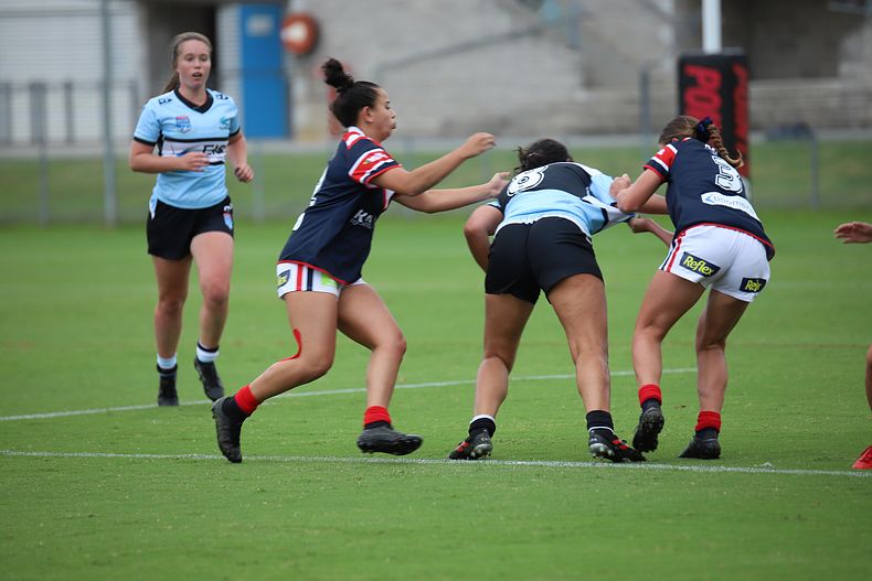 2020 Tarsha Gale Cup – Rnd 6 – Sharks v Roosters (1st Half)