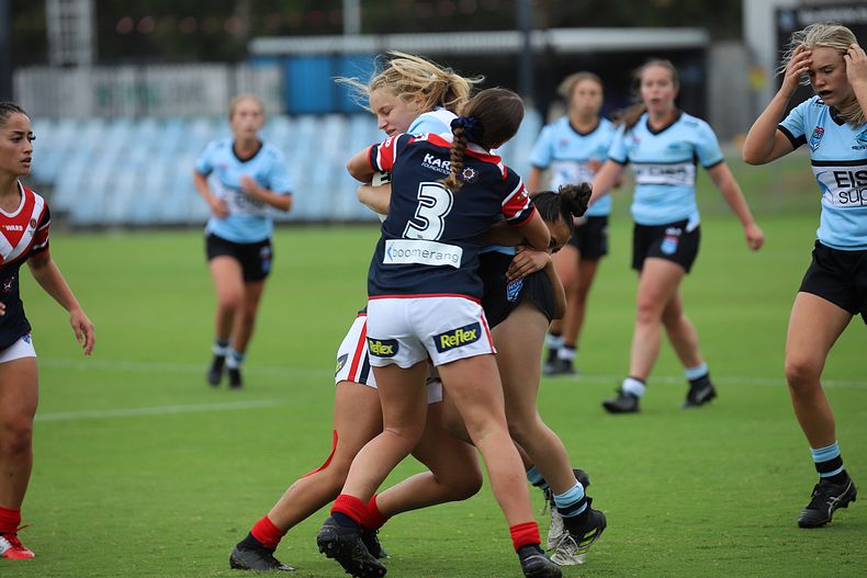 2020 Tarsha Gale Cup – Rnd 6 – Sharks v Roosters (1st Half)