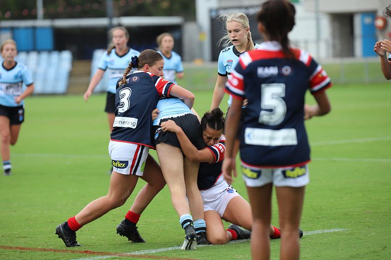 2020 Tarsha Gale Cup – Rnd 6 – Sharks v Roosters (1st Half)