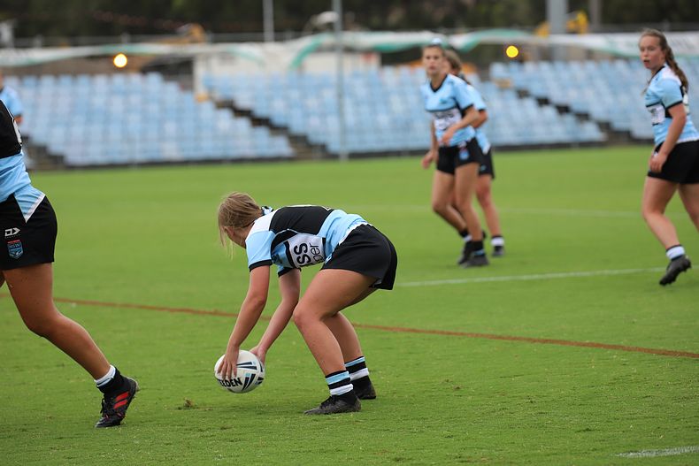 2020 Tarsha Gale Cup – Rnd 6 – Sharks v Roosters (1st Half)