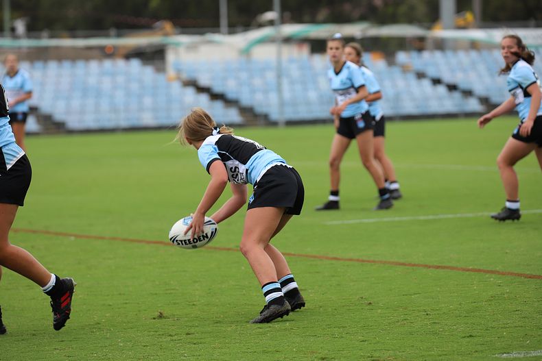 2020 Tarsha Gale Cup – Rnd 6 – Sharks v Roosters (1st Half)