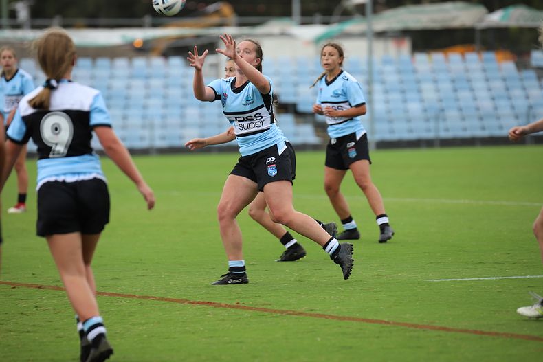 2020 Tarsha Gale Cup – Rnd 6 – Sharks v Roosters (1st Half)