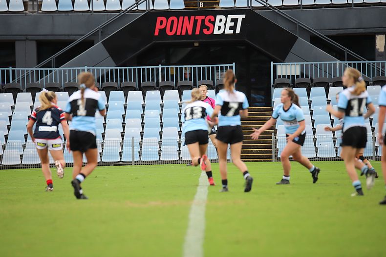 2020 Tarsha Gale Cup – Rnd 6 – Sharks v Roosters (1st Half)
