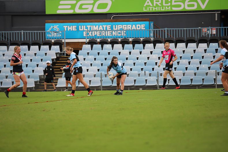 2020 Tarsha Gale Cup – Rnd 6 – Sharks v Roosters (1st Half)