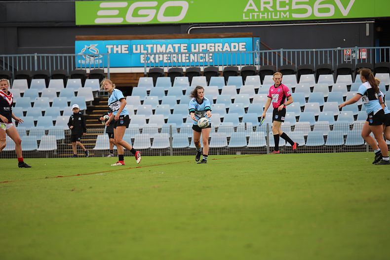 2020 Tarsha Gale Cup – Rnd 6 – Sharks v Roosters (1st Half)