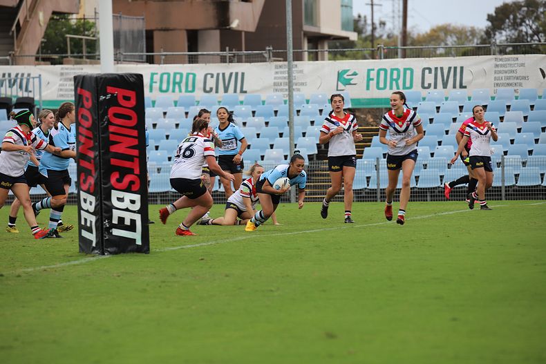 2020 Harvey Norman Women’s Premiership – Rnd 1 – Sharks v CC Roosters