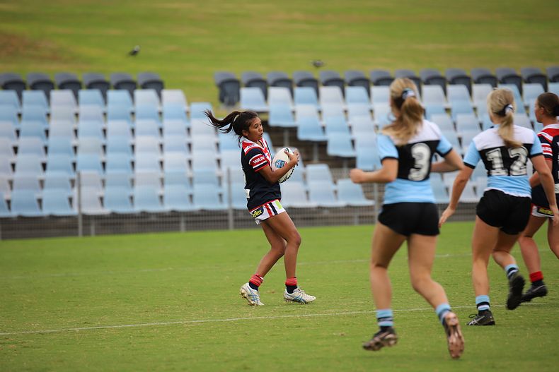 2020 Tarsha Gale Cup – Rnd 6 – Sharks v Roosters (1st Half)