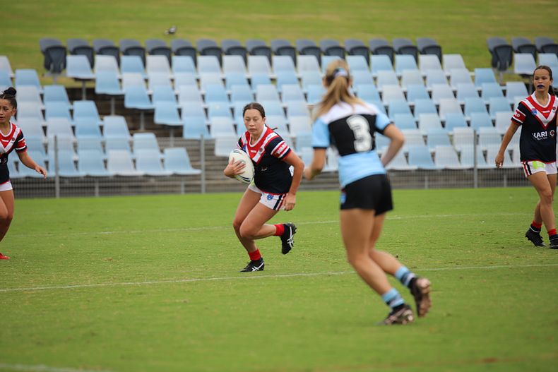 2020 Tarsha Gale Cup – Rnd 6 – Sharks v Roosters (1st Half)