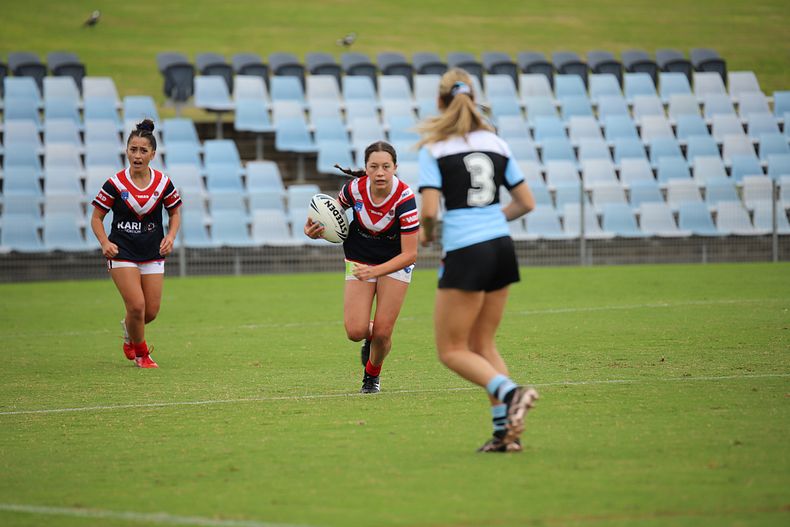 2020 Tarsha Gale Cup – Rnd 6 – Sharks v Roosters (1st Half)