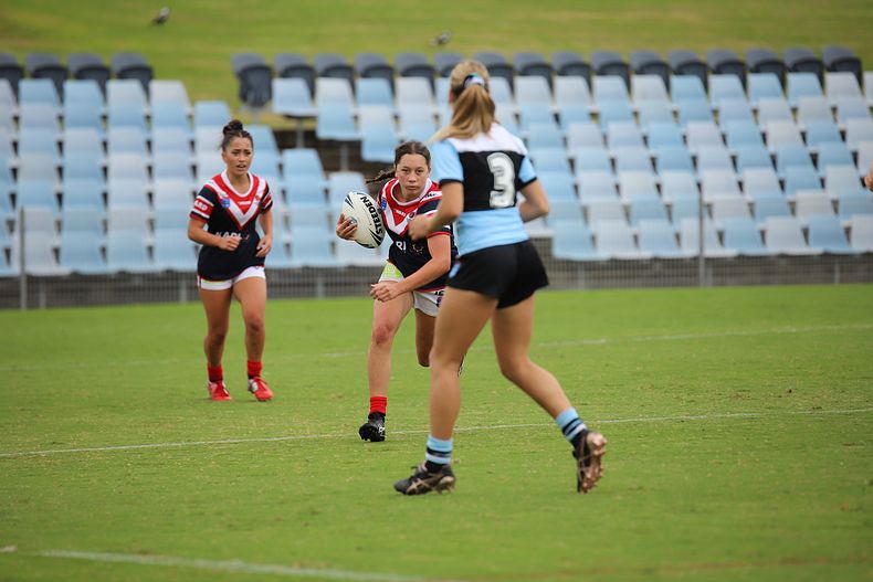 2020 Tarsha Gale Cup – Rnd 6 – Sharks v Roosters (1st Half)