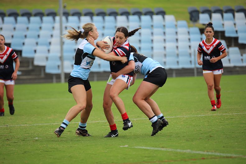 2020 Tarsha Gale Cup – Rnd 6 – Sharks v Roosters (1st Half)