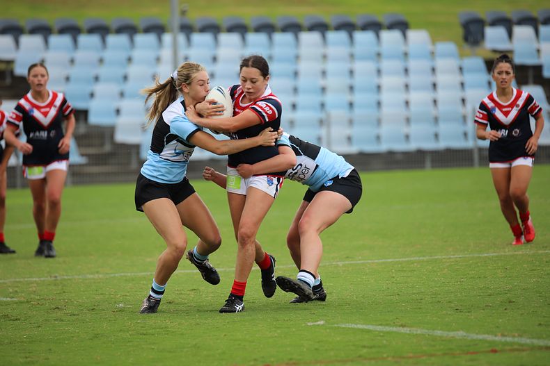 2020 Tarsha Gale Cup – Rnd 6 – Sharks v Roosters (1st Half)