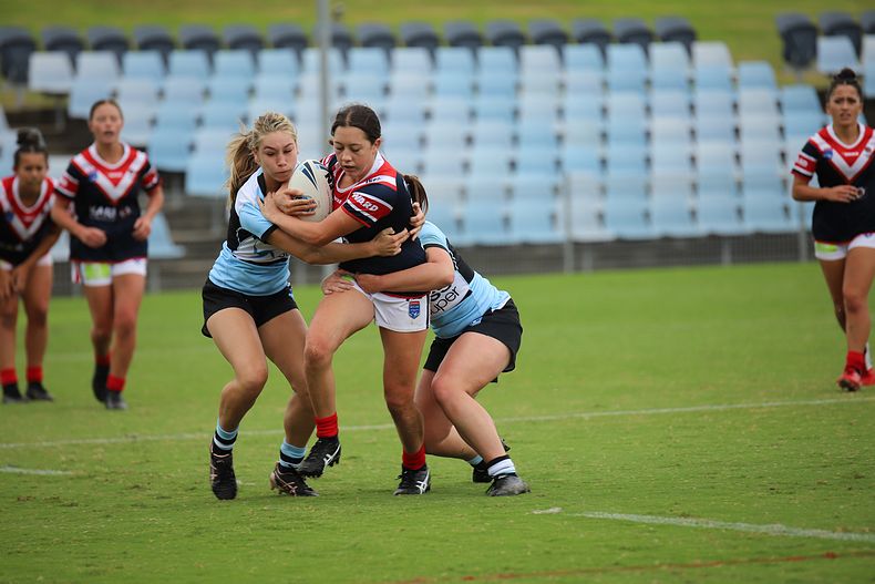 2020 Tarsha Gale Cup – Rnd 6 – Sharks v Roosters (1st Half)