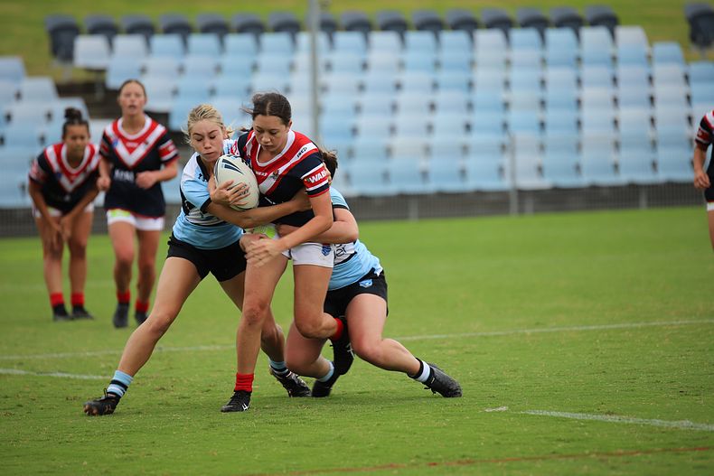 2020 Tarsha Gale Cup – Rnd 6 – Sharks v Roosters (1st Half)