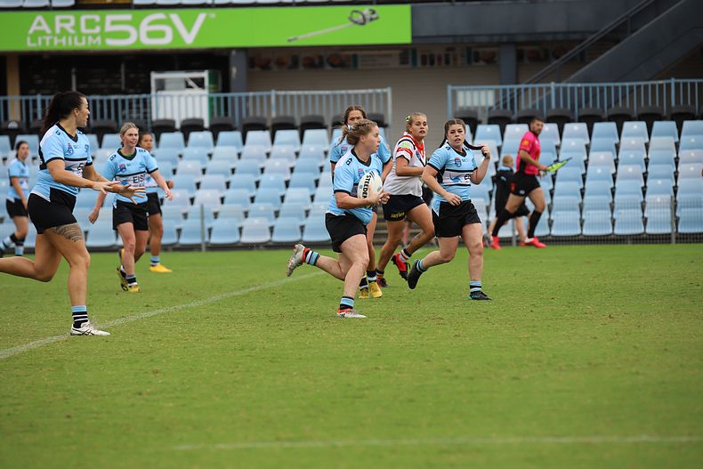 2020 Harvey Norman Women’s Premiership – Rnd 1 – Sharks v CC Roosters