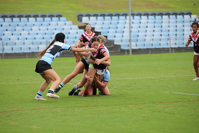2020 Tarsha Gale Cup – Rnd 6 – Sharks v Roosters (1st Half)
