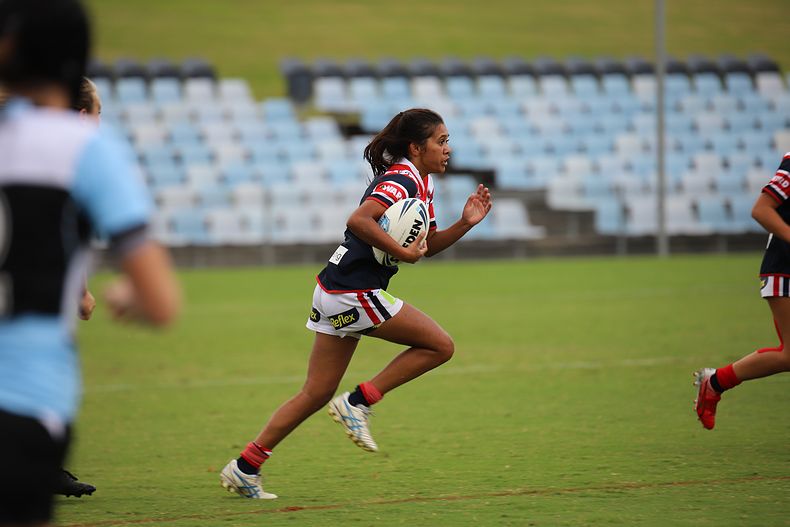 2020 Tarsha Gale Cup – Rnd 6 – Sharks v Roosters (1st Half)