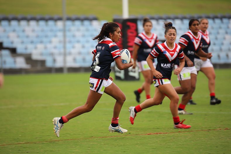 2020 Tarsha Gale Cup – Rnd 6 – Sharks v Roosters (1st Half)