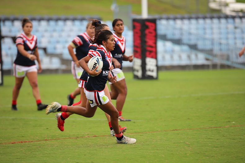 2020 Tarsha Gale Cup – Rnd 6 – Sharks v Roosters (1st Half)