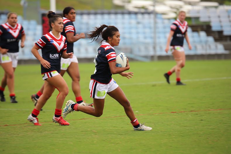 2020 Tarsha Gale Cup – Rnd 6 – Sharks v Roosters (1st Half)