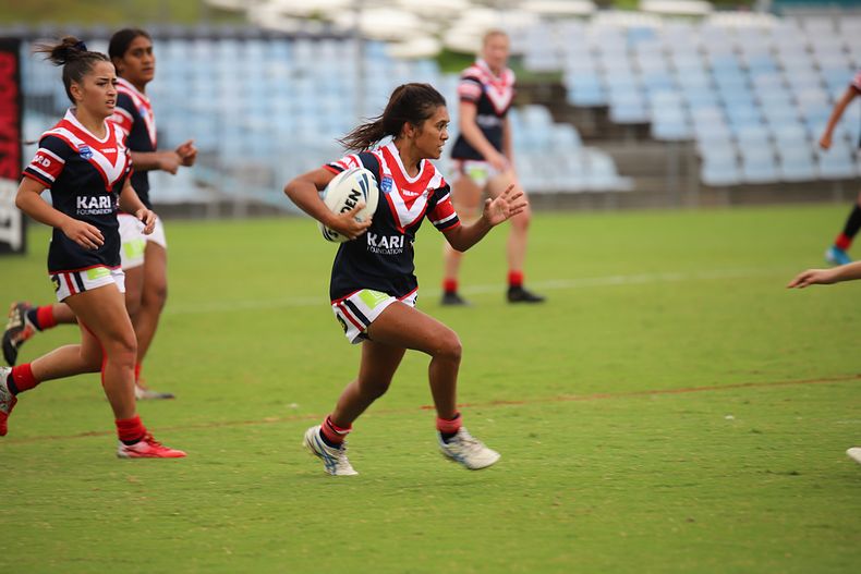 2020 Tarsha Gale Cup – Rnd 6 – Sharks v Roosters (1st Half)