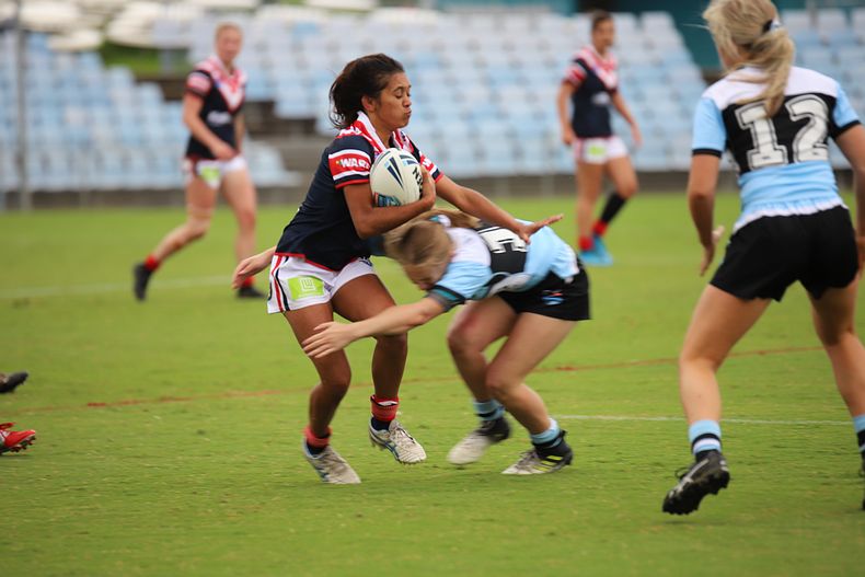 2020 Tarsha Gale Cup – Rnd 6 – Sharks v Roosters (1st Half)