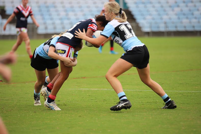 2020 Tarsha Gale Cup – Rnd 6 – Sharks v Roosters (1st Half)