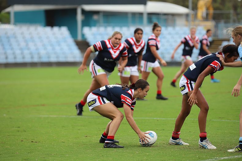 2020 Tarsha Gale Cup – Rnd 6 – Sharks v Roosters (1st Half)