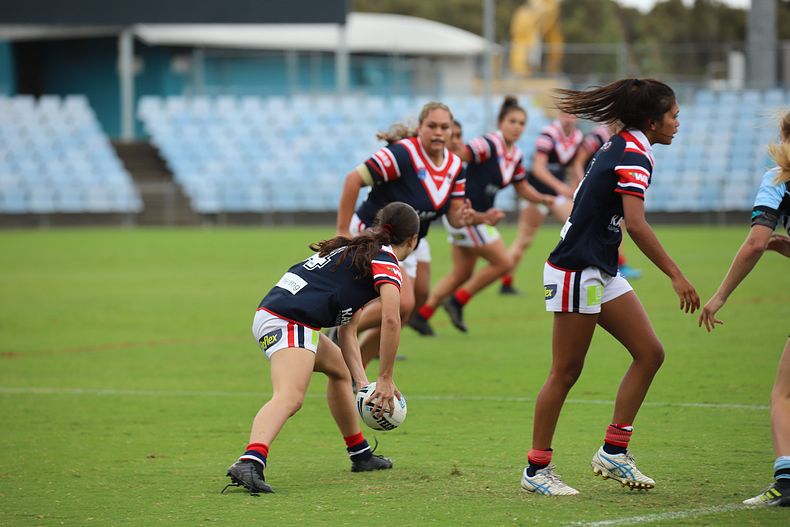 2020 Tarsha Gale Cup – Rnd 6 – Sharks v Roosters (1st Half)