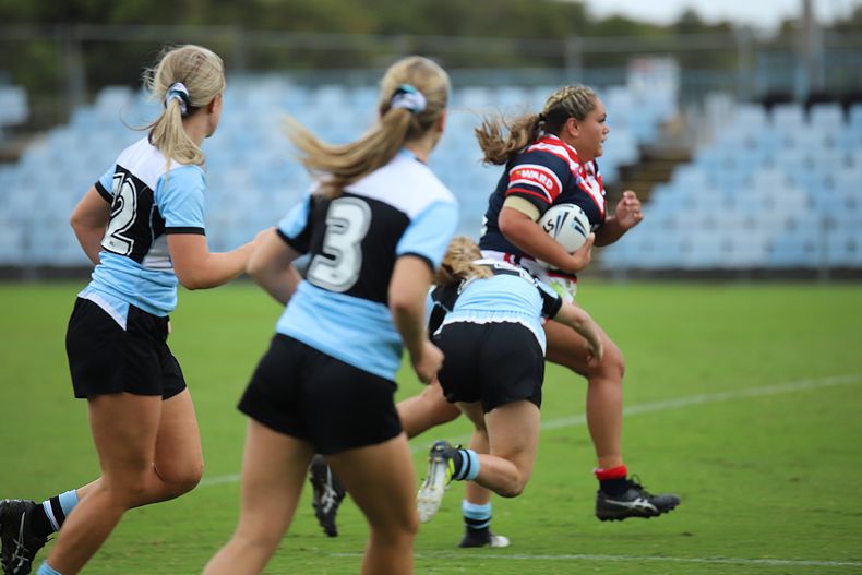 2020 Tarsha Gale Cup – Rnd 6 – Sharks v Roosters (1st Half)