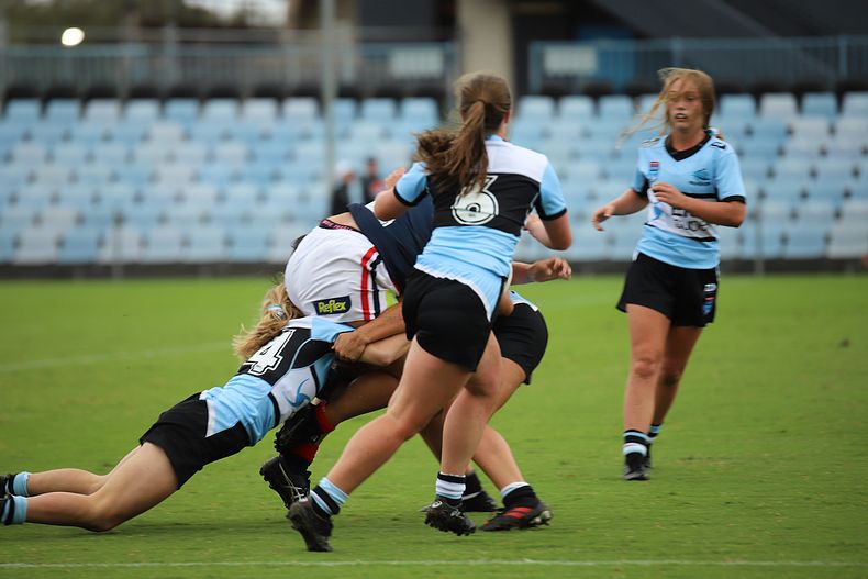 2020 Tarsha Gale Cup – Rnd 6 – Sharks v Roosters (1st Half)