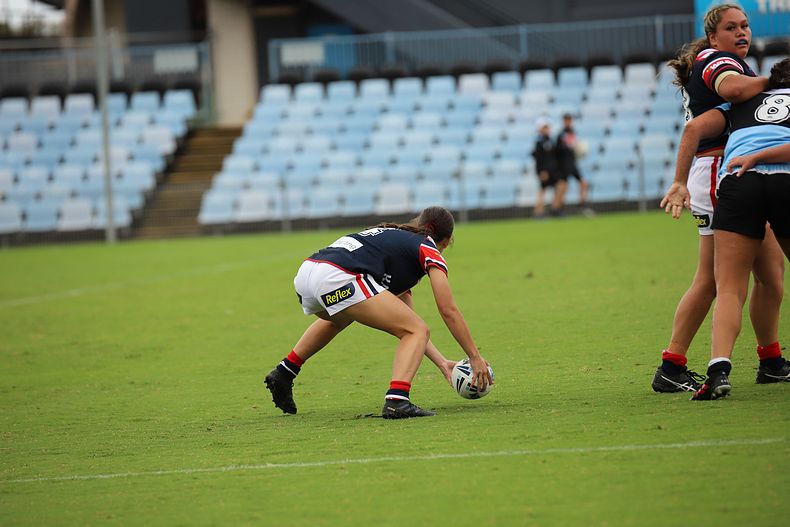 2020 Tarsha Gale Cup – Rnd 6 – Sharks v Roosters (1st Half)
