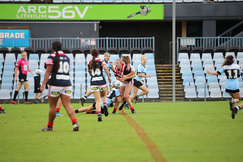 2020 Tarsha Gale Cup – Rnd 6 – Sharks v Roosters (1st Half)