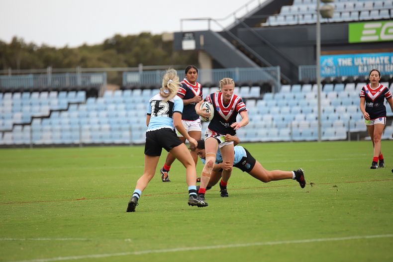 2020 Tarsha Gale Cup – Rnd 6 – Sharks v Roosters (1st Half)