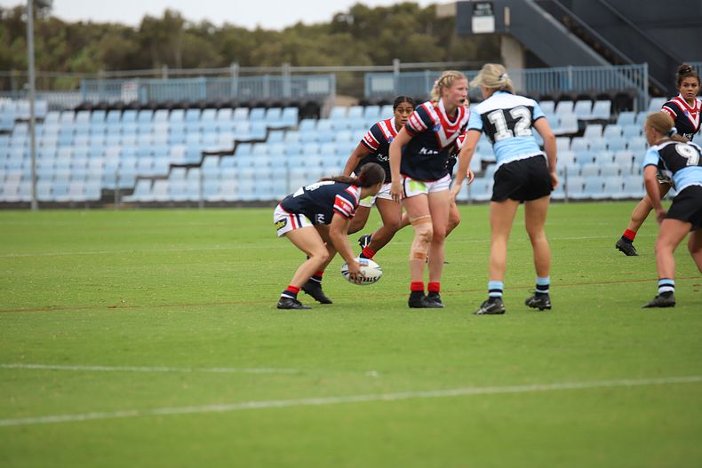 2020 Tarsha Gale Cup – Rnd 6 – Sharks v Roosters (1st Half)