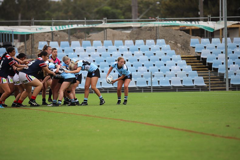 2020 Tarsha Gale Cup – Rnd 6 – Sharks v Roosters (1st Half)