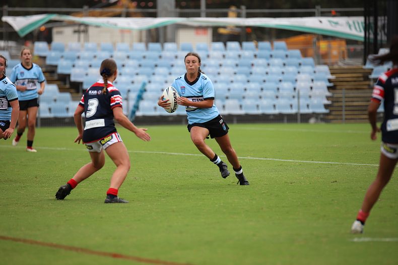 2020 Tarsha Gale Cup – Rnd 6 – Sharks v Roosters (1st Half)