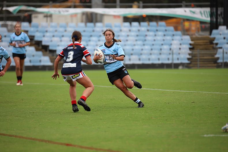 2020 Tarsha Gale Cup – Rnd 6 – Sharks v Roosters (1st Half)