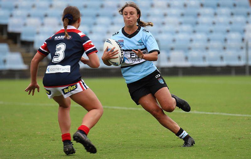 2020 Tarsha Gale Cup – Rnd 6 – Sharks v Roosters (1st Half)