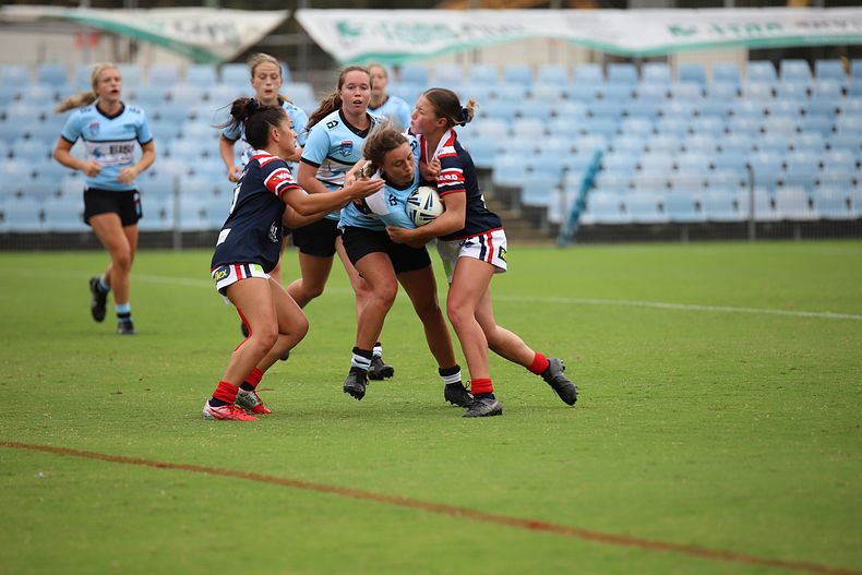 2020 Tarsha Gale Cup – Rnd 6 – Sharks v Roosters (1st Half)